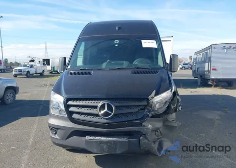 2017 Mercedes-Benz Sprinter 3500 High Roof V6 z USA, uszkodzony, nr VIN WDAPF1CD2HP414355